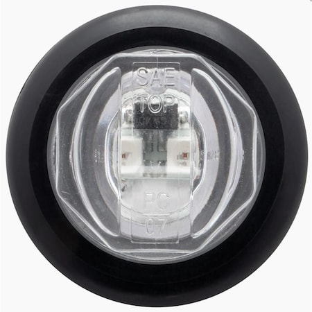 Optronics Clear Lens Yellow 3/4in. Pc Rated Marker/Clearance Light With A11Gb Grommet MCL11CAKB